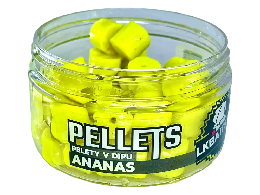 Koupit Online LK Baits Pelety v dipu Ananas 12mm, 60g
