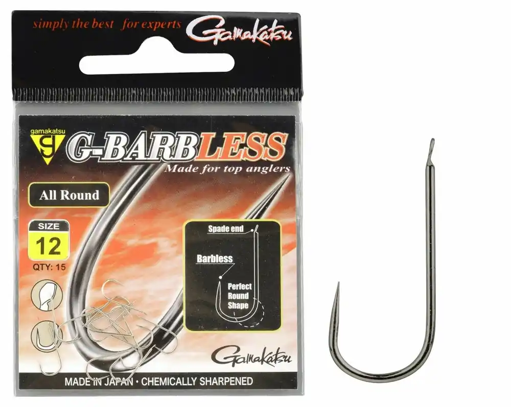 Výprodej GAMAKATSU Háček G-Barbless Allround Nickel