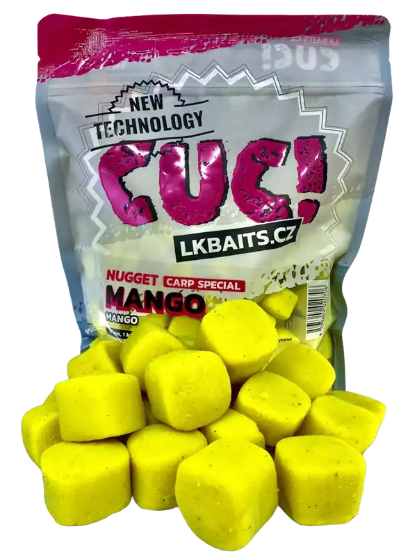 LK Baits CUC! Nugget Carp Mango 17 mm 1kg Expresní Doručení