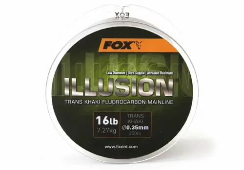 Fox fluorocarbon Illusion Mainline - Trans Khaki Oblíbený