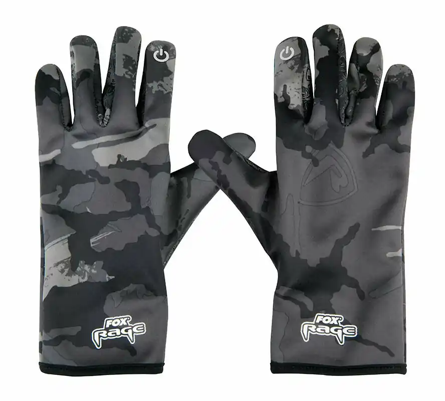 Poslední Šance FOX Rage Rukavice Thermal Camo Gloves