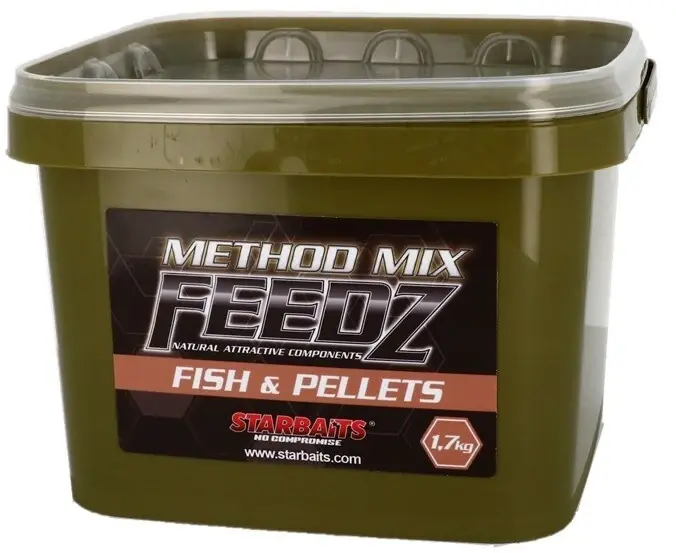 Autentický STARBAITS Method Mix Feedz Fish & Pellets 1,7kg