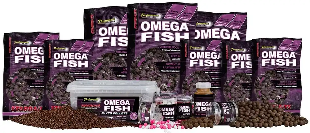 Originální STARBAITS Method & Stick Mix Omega Fish 1,7kg