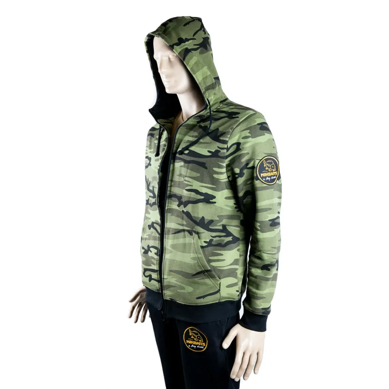 Mikbaits s.r.o. Mikbaits oblečení - Mikina Zip up camou XXL Poslední Šance