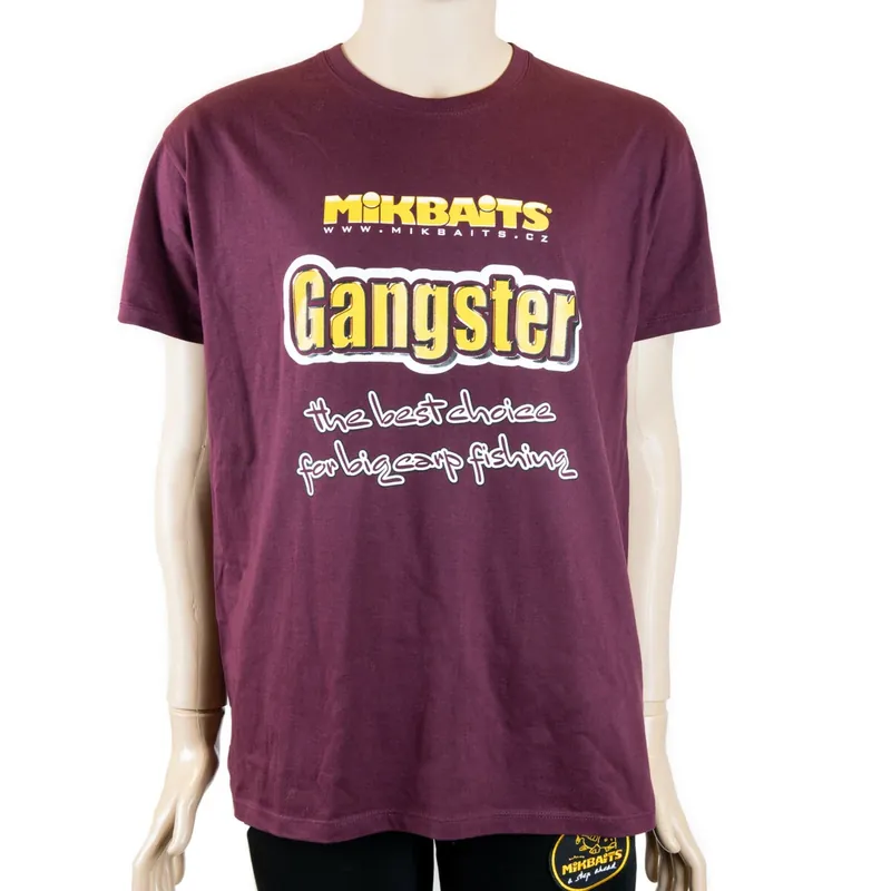 Mikbaits s.r.o. Mikbaits oblečení - Tričko Gangster burgundy XXL Akce