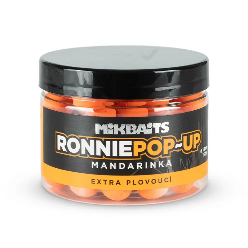 MIKBAITS Ronnie pop-up 150ml - Mandarinka 14mm Akční Nabídka