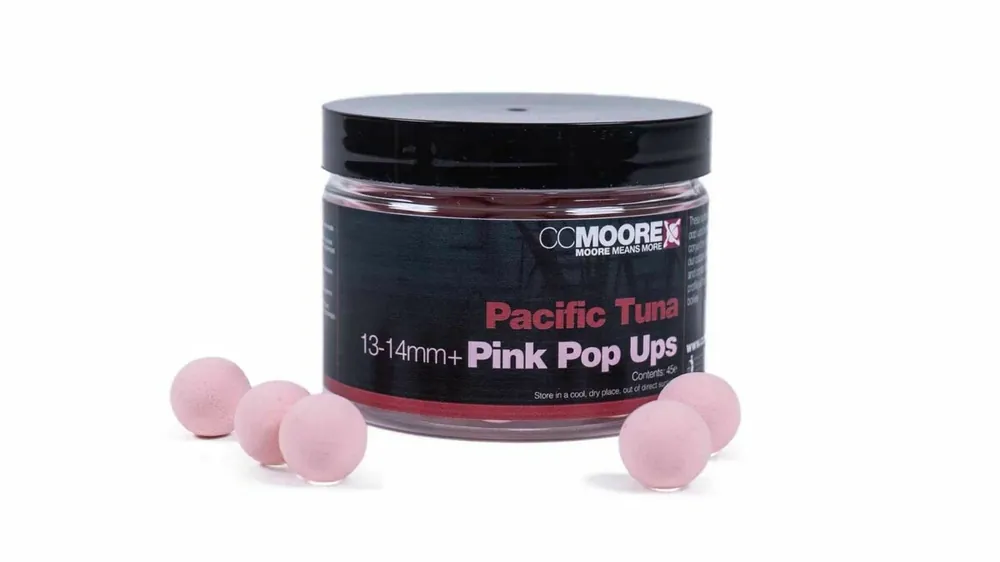 Poslední Šance CC Moore Pacific Tuna - Plovoucí boilie růžové 13/14mm 45ks
