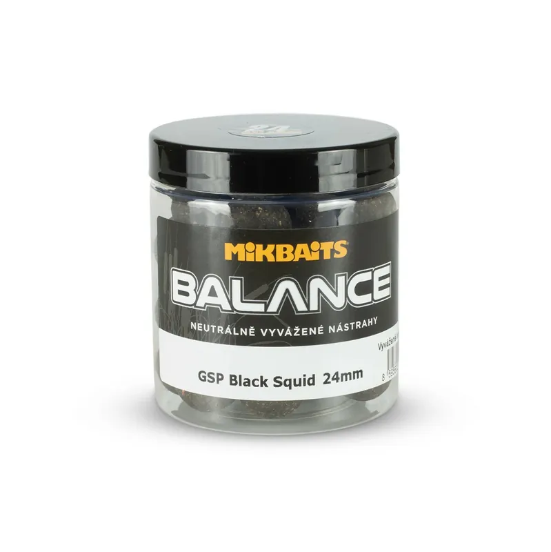 MIKBAITS Gangster balance 250ml - GSP Black Squid 24mm Akční Cena