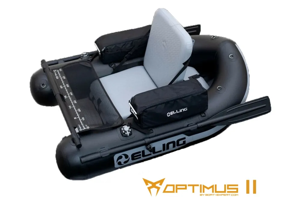 Dokud Zásoby Vydrží Nafukovací Belly Boaty Elling - Belly Boat Optimus II černý