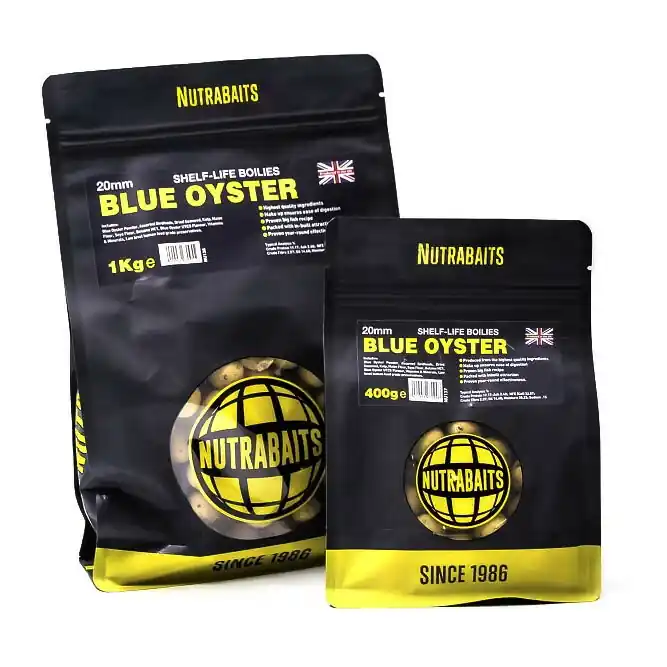 Pouze Dnes Nutrabaits trvanlivé boilie 400g - Blue Oyster 20mm