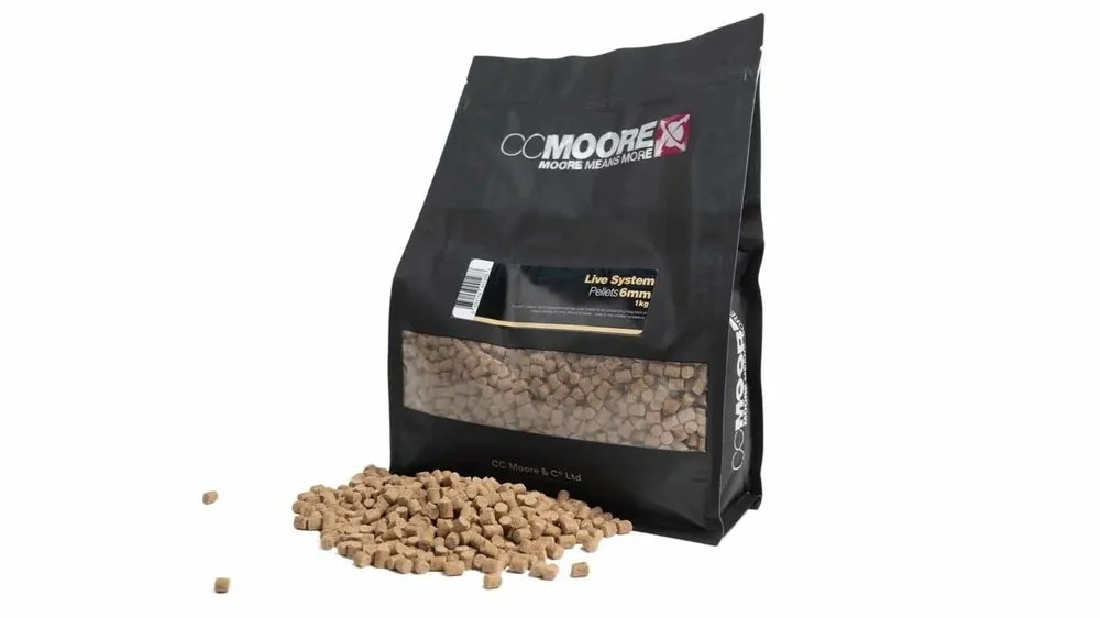 CC Moore Live system - Mini pelety 6mm 1kg Výhodná Nabídka