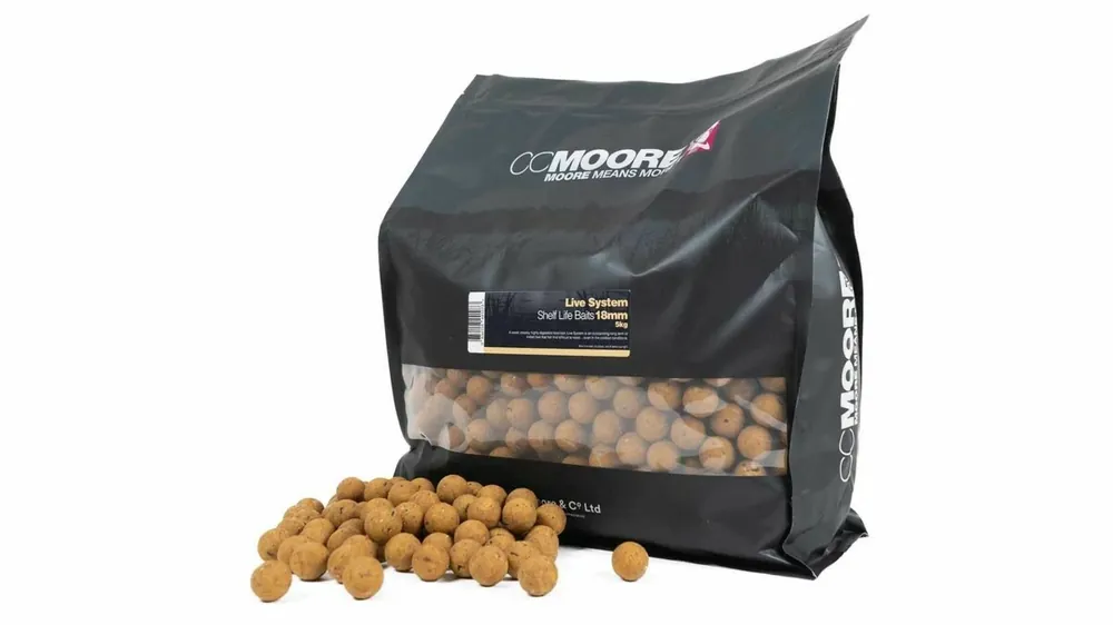 CC Moore Live system - Trvanlivé boilie 18mm 5kg Omezená Nabídka