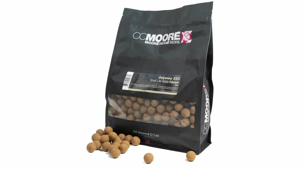 Značkový CC Moore Odyssey XXX - Trvanlivé boilie 15mm 1kg