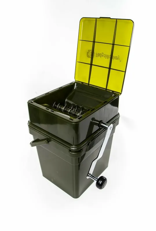 RidgeMonkey Drtička Advanced Boilie Crusher + 17 l Modular Bucket Značkový