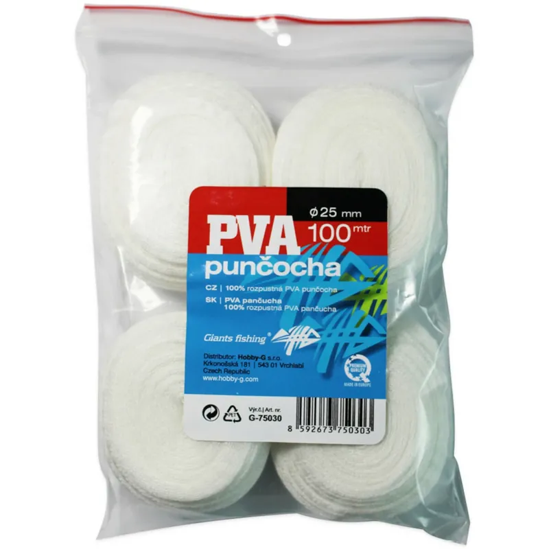 Speciální Cena Giants fishing PVA náhradní punčocha Micromesh Refill 25mm/100m (maxi pack)