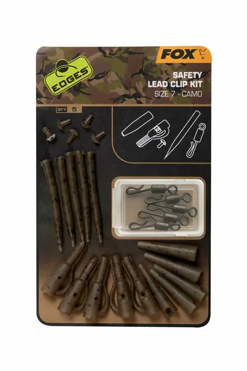 Ověřený Fox Edges Camo Lead Cip Kit Size vel 7