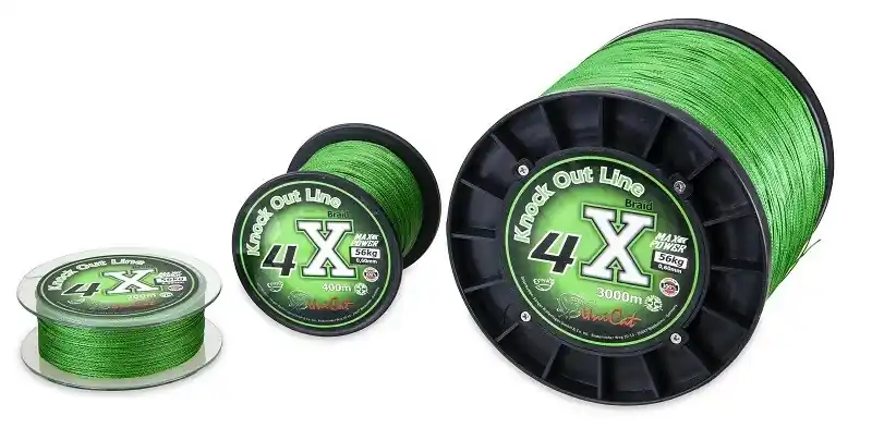 Nejlepší Cena SAENGER Uni Cat šňůra 4 X Knock Out Line 0,60mm, 400m, 56 kg