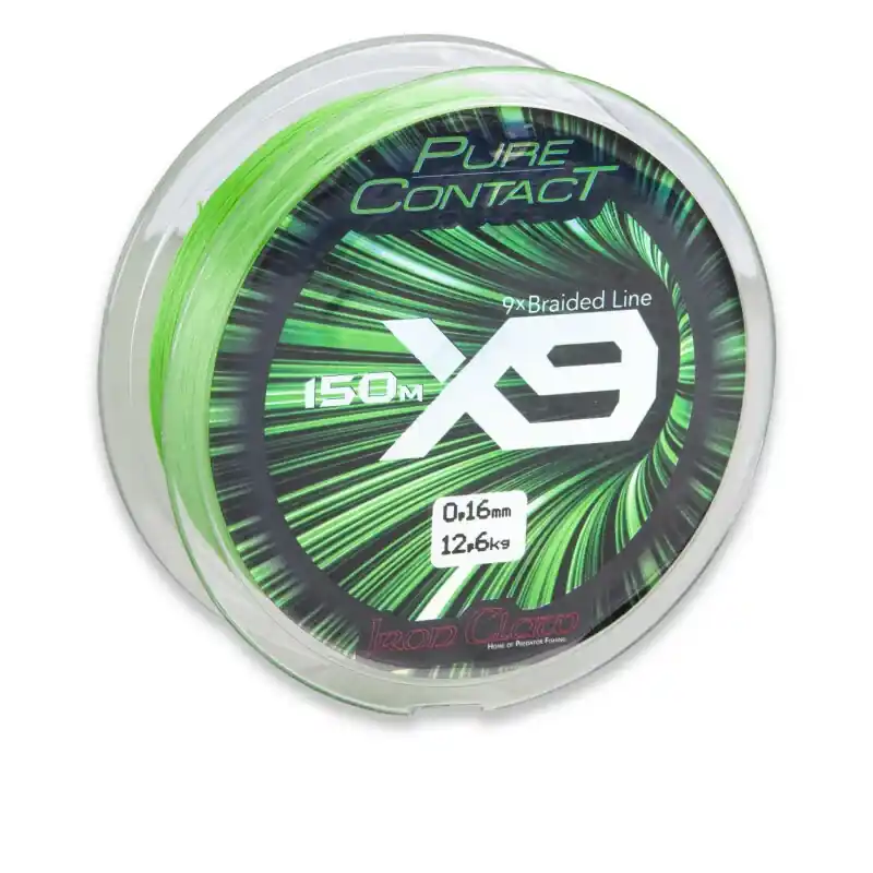 Novinka SAENGER Iron Claw šňůra Pure Contact X9 0,16 mm/1500 m zelená