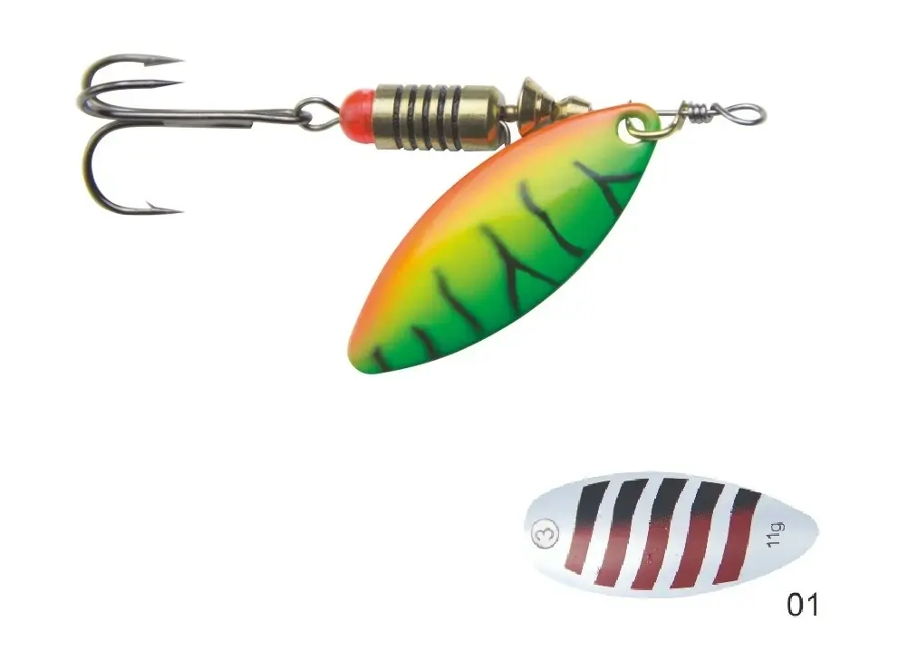 Mistrall rotační třpytka SORIUS vel. 3, 12g, barva 01 Expresní Doručení