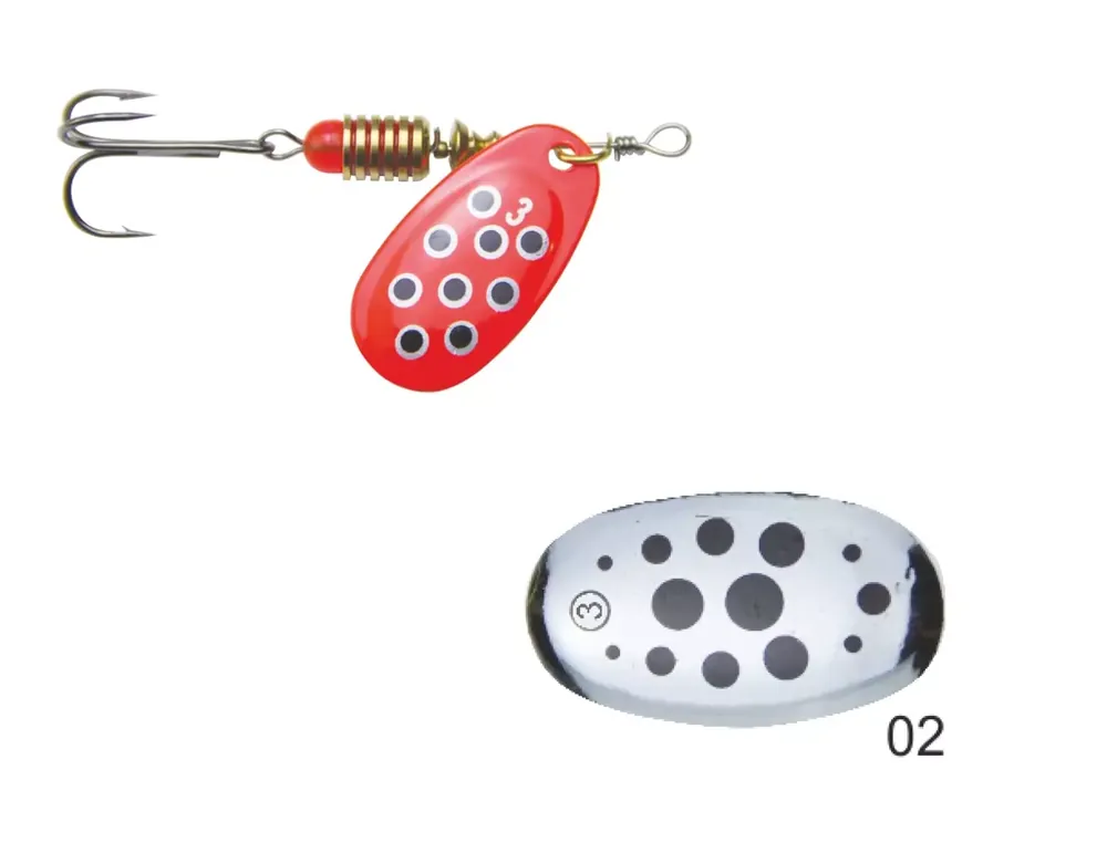 Mistrall rotační třpytka SPERSO vel. 5, 12g, barva 02 Sleva