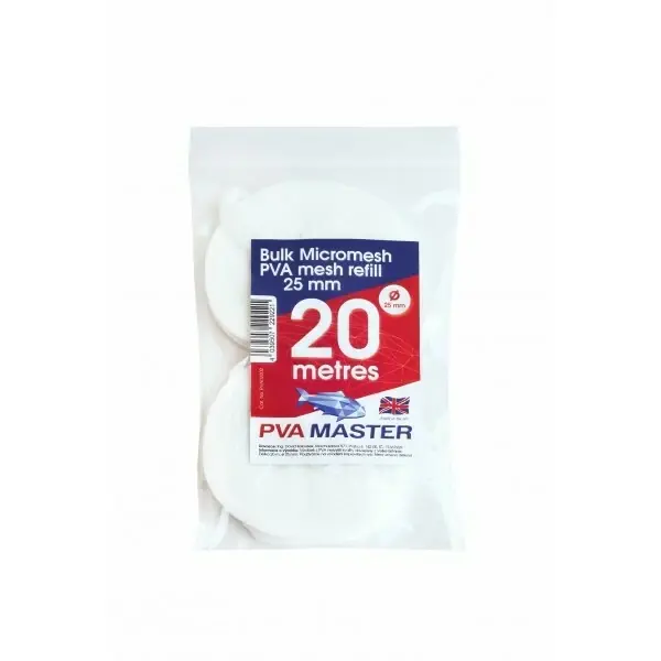 SAENGER Náhradní punčocha PVA MASTER 20 m (2 x 10 m) 25 mm Micromesh Nejlepší Volba