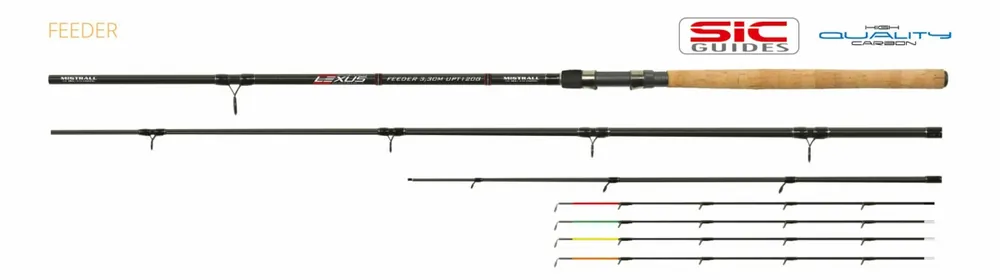 Rychlé Dodání Mistrall prut Lexus Feeder Varianta 3,90m