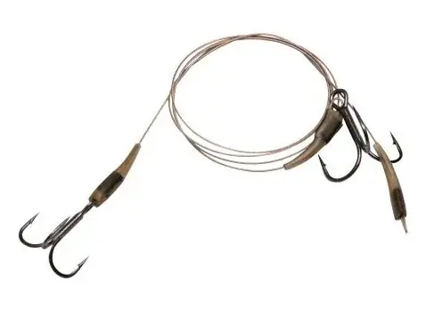 Zebco DB Series Bottom Rig Leader 14kg Size 4+2 Raubfischvorfach Omezená Nabídka