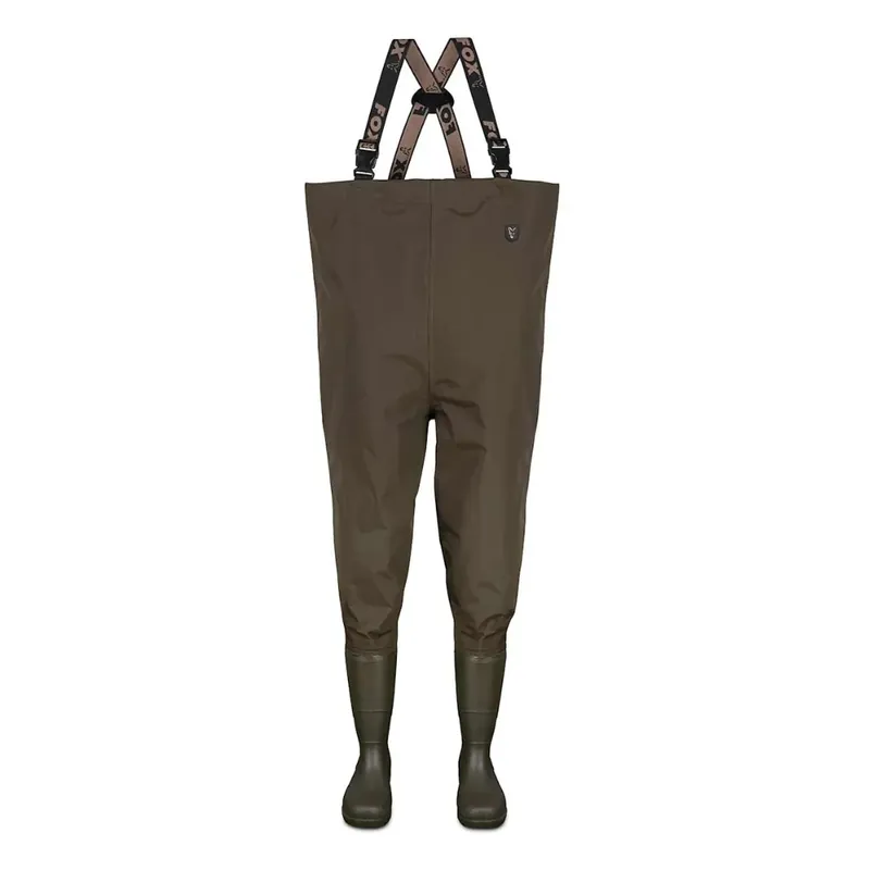 Super Cena Fox Khaki Lightweight Lined Waders Größe 43 (UK 9)