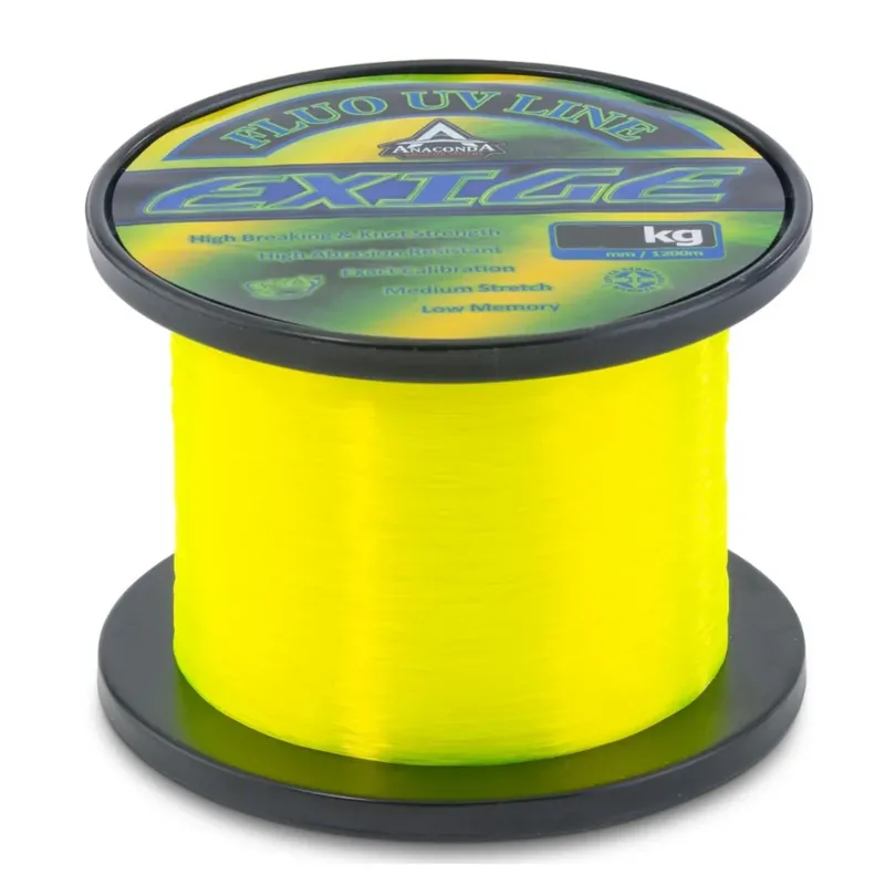 Nakupujte Hned Anaconda Exige Fluo UV Carp 0,28 mm 6,30 kg 1200m