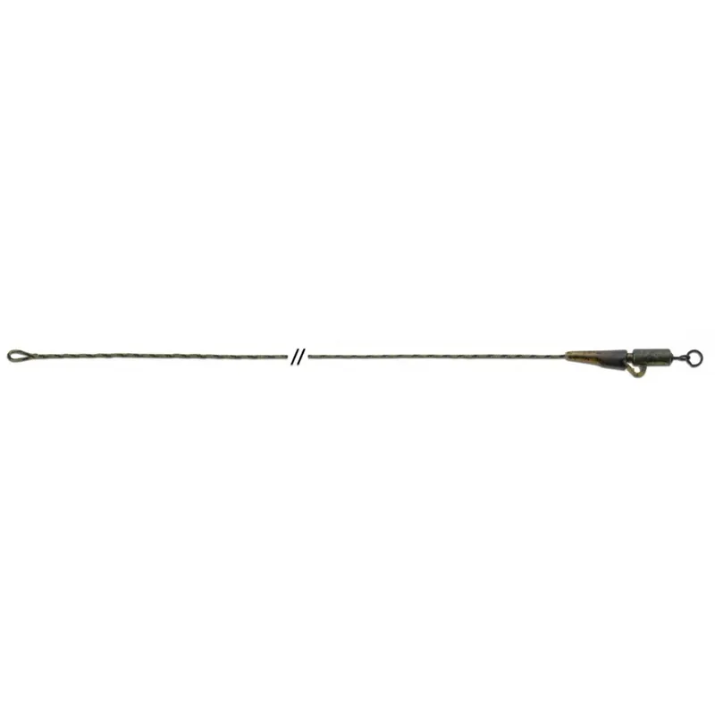 Cenová Bomba Anaconda FRS Safety Clip Leadcore Leader 80 cm 22,7 kg (50lb) Jungle Green