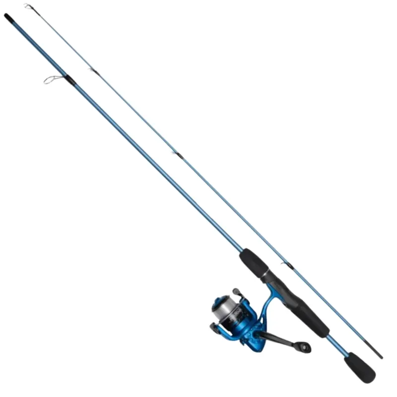 Zebco Fishing Combo 160 cm 30g Blau Rute+Rolle+Schnur Kup Teď