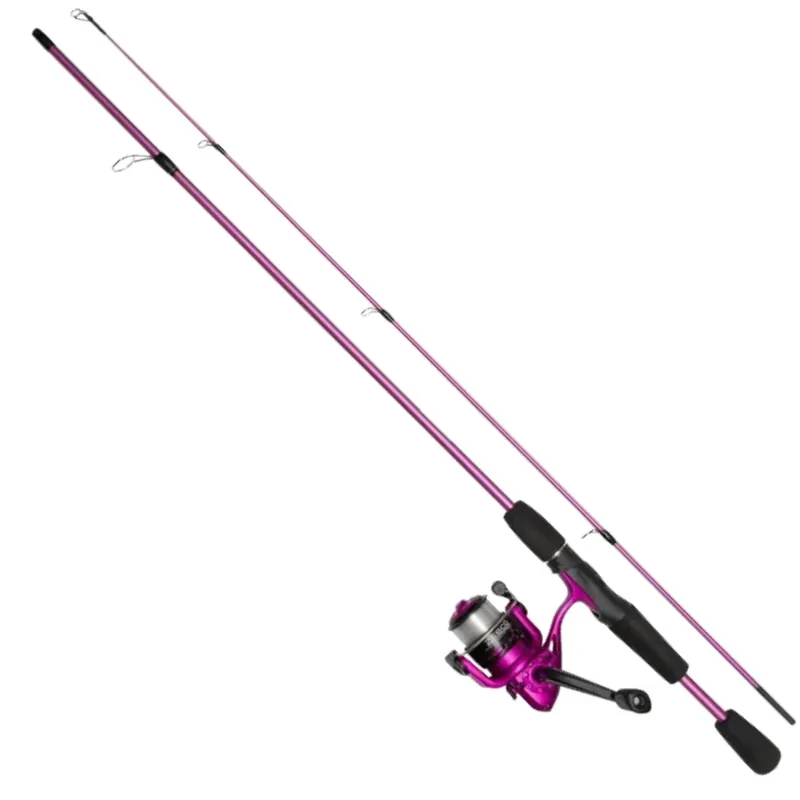Zebco Fishing Combo 160 cm 30g Rosa Rute+Rolle+Schnur Sleva