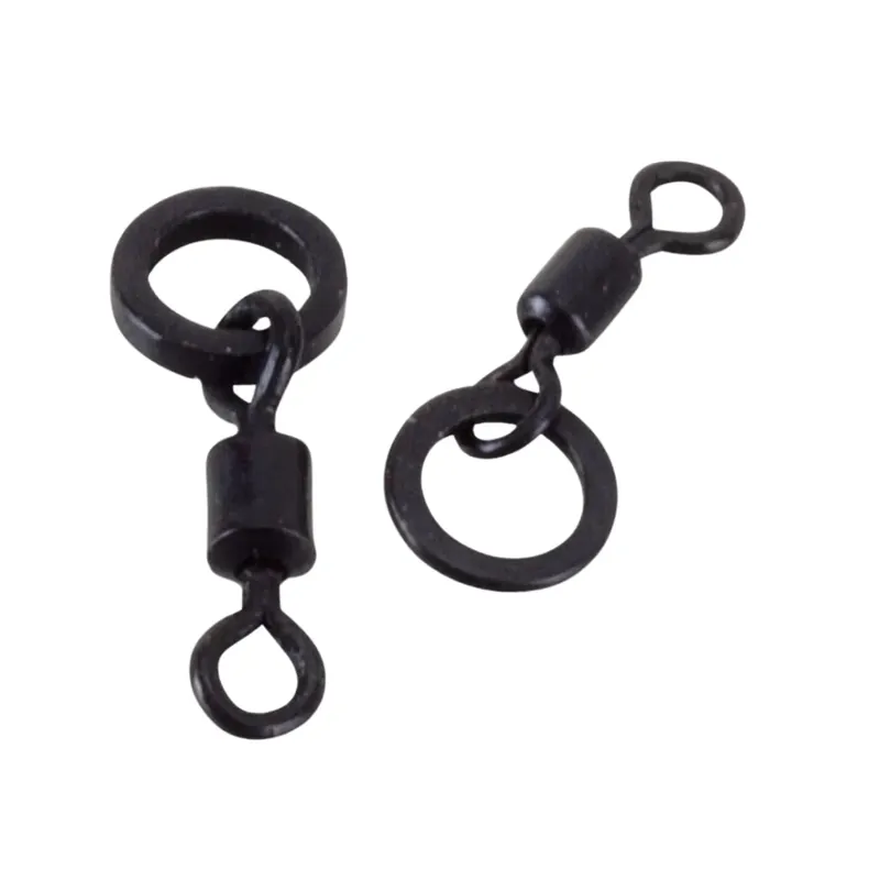 Aktuální Anaconda Camou Micro Hook Ring Swivel S UK20 10 Stück