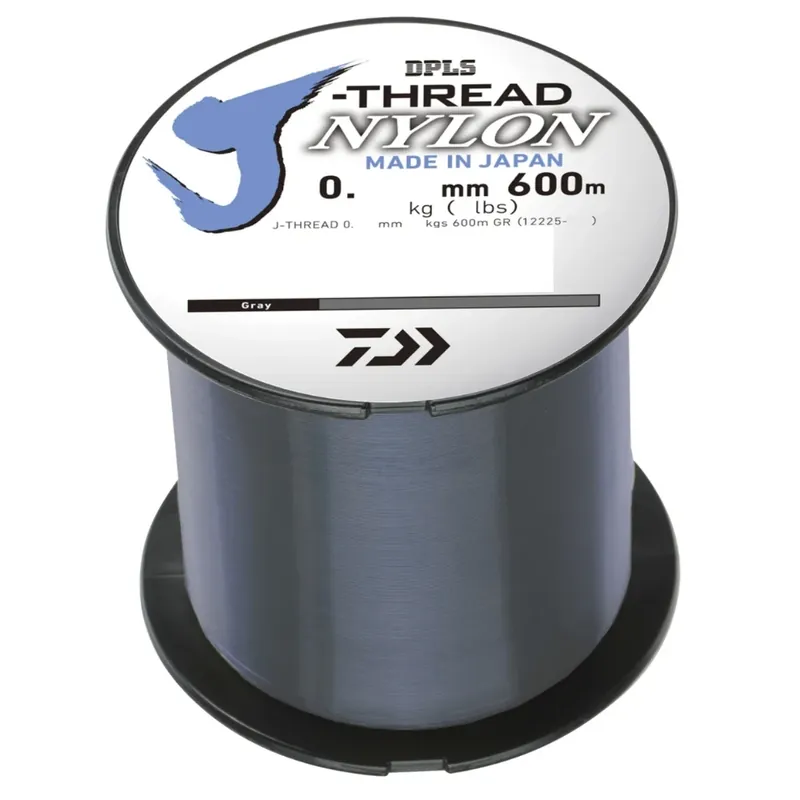 Daiwa J-Threads DPLS Monofile 0,260 mm 5,1 kg 600m Grau Cenově Výhodný