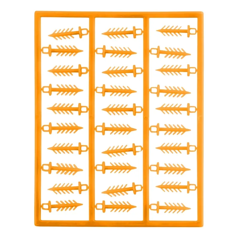 Anaconda Micro Barb Boilie Spikes 14 mm Orange 60 Stück Super Cena