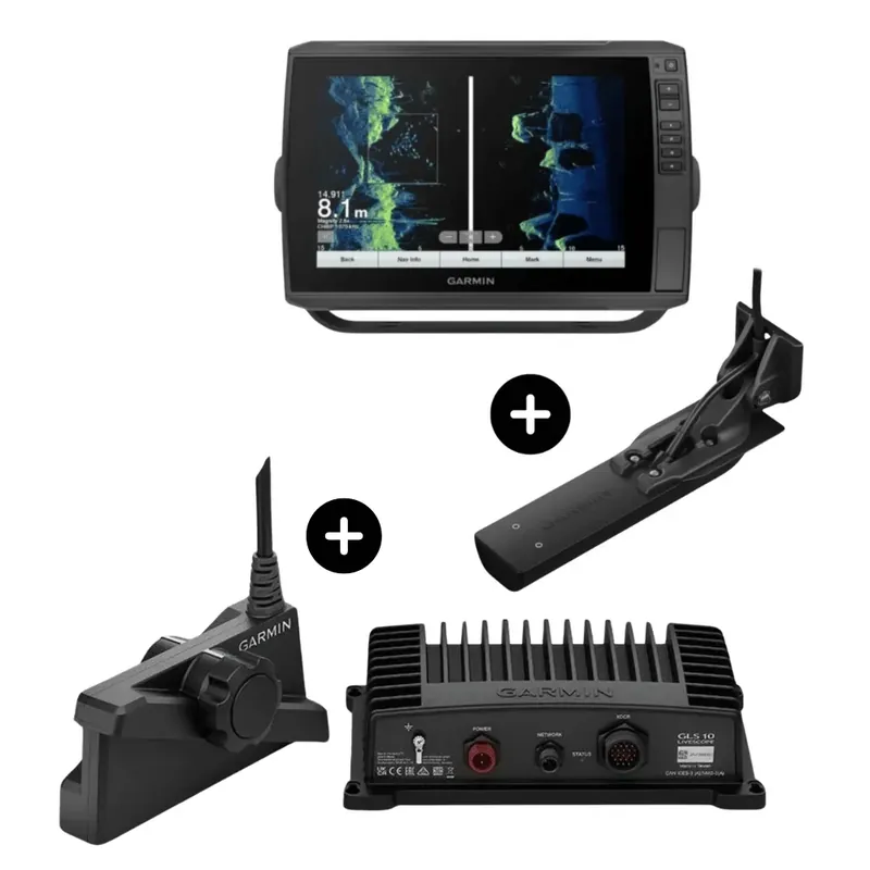 Odeslání Ihned Garmin Livescope Komplett-Set Echomap Ultra 102sv 2 + GT56 Geber + LiveScope Plus System