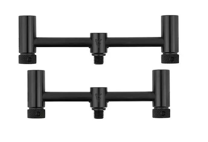 Vysoce Kvalitní Fox Black Label Slim Adjustable 2 Rod Buzz Bars 110-125mm