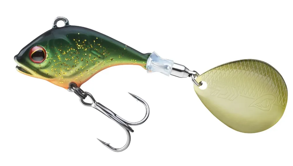 Daiwa Prorex Jig Spinner 14g Green Golden Roach Poslední Šance