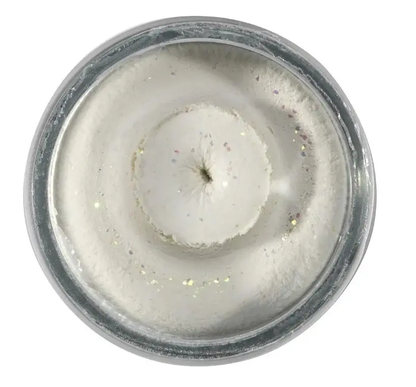 Berkley Powerbait EU Glitter Trout Dough Forellenteig White 50 g Pouze Dnes