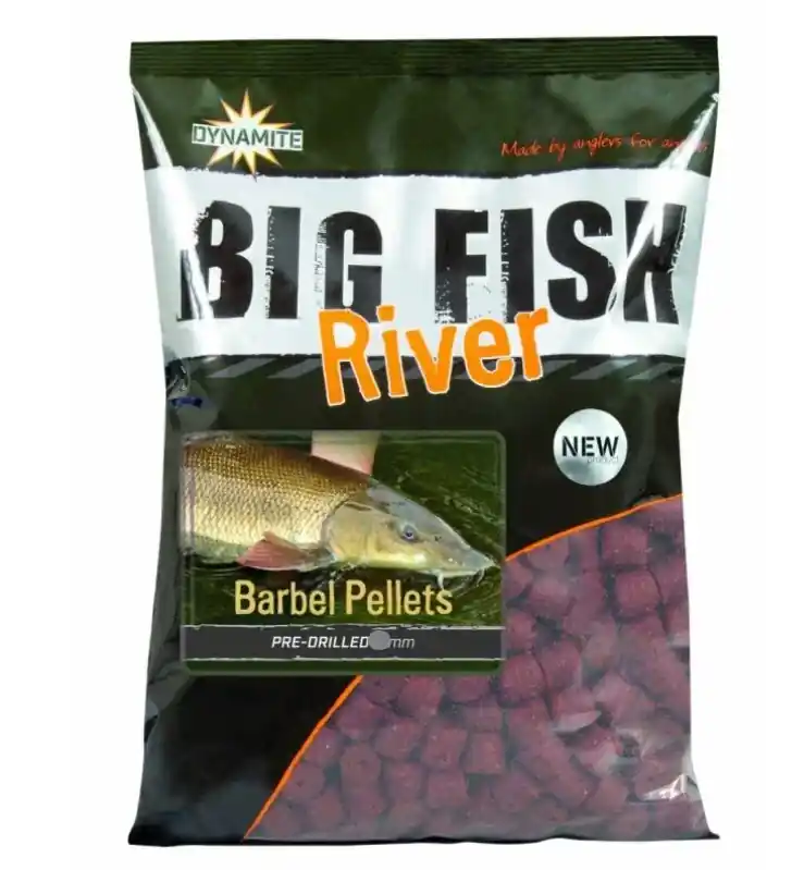 Dynamite Baits Big Fish Barbel Pellets 12mm 1,8kg Cenově Výhodný