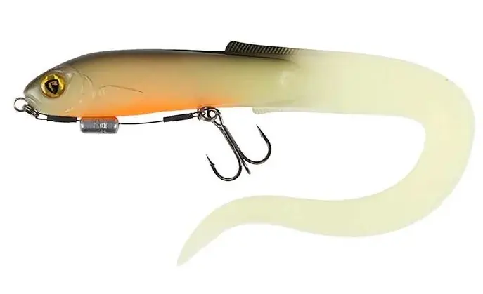 Fox Rage Slick Eel Loaded 35cm 102g UV Hot Olive Levný