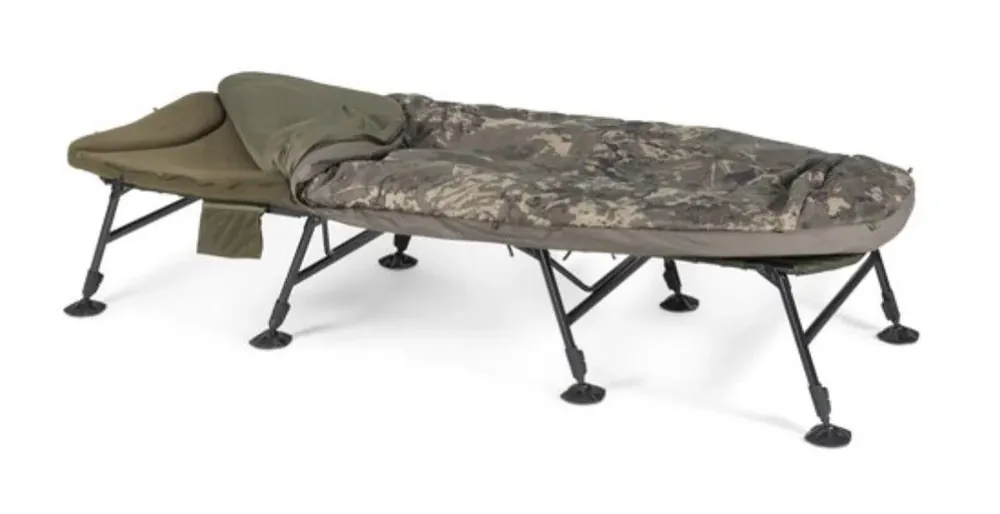 Nash Indulgence HD40 Sleep System 8 Legs Camo Wide 212x96cm !VERSAND NUR NACH D und AT! Víkendová Akce