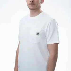 Nash Make It Happen Badge Pocket T Shirt Ecru L Koupit Online