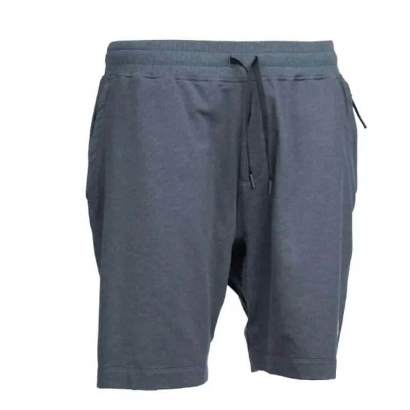 Nash Make It Happen Badge Shorts Grey Marl L Výprodej