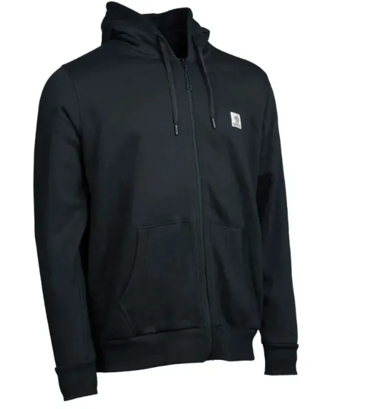 Nash Make It Happen Badge Zipped Hoody Black XL Cenově Výhodný