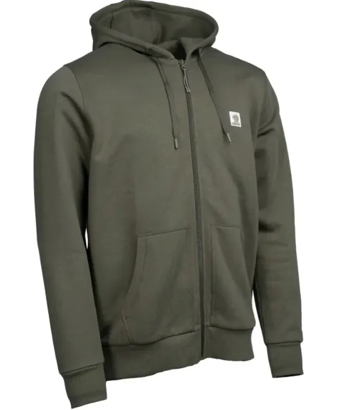 Cenově Výhodný Nash Make It Happen Badge Zipped Hoody Green L