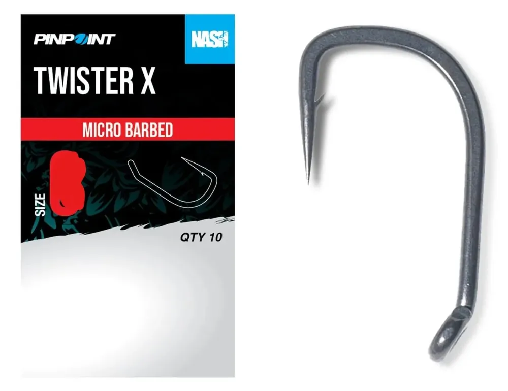 Nash Twister X Micro Barbed Size 4 Horká Nabídka