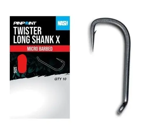 Horká Nabídka Nash Twister Long Shank X Micro Barbed Size 2