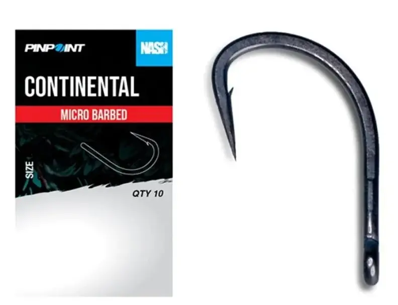Nash Continental Size 2 Micro Barbed Rychlé Dodání
