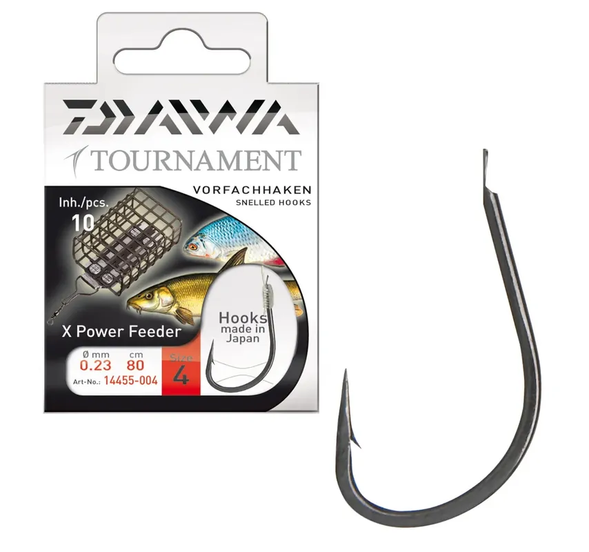 Daiwa Tournament Feederhaken 80cm Größe 4 10 Stück Nejlepší Volba